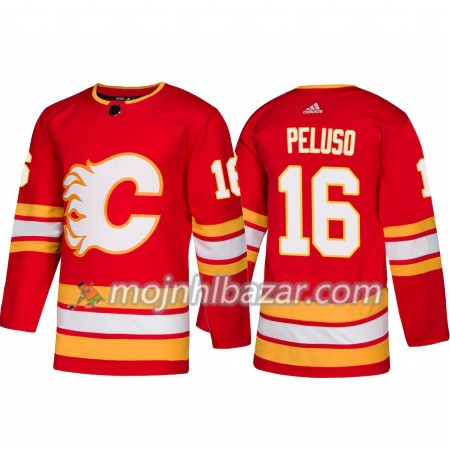 Dresovi Calgary Flames Anthony Peluso 26 Adidas 2018-2019 Alternate Authentic - Muške